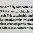 8" Green Compostable PLA Straws additional 2