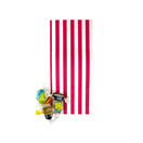 Pink Striped Pick ' N ' Mix Candy Bags 110mm x 240mm x 75mm additional 2
