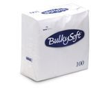 Bulkysoft 40cm 2ply White Napkins additional 1