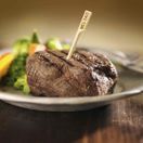 Medium Rare Steak Marker 3.5" Bamboo Paddle Picks additional 2