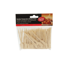 Medium Rare Steak Marker 3.5" Bamboo Paddle Picks additional 3