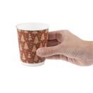 Fiesta Recyclable Christmas Double Wall Hot Cups 8oz additional 3