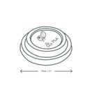 Vegware 79-Series Cpla Hot Cup Lid, Black - VLID79SB additional 4
