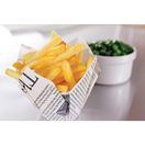 Grease-Resistant Paper Chip Crowns Newspaper Print additional 2