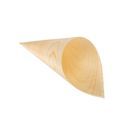 Fiesta Compostable Wooden Canape Cones 75mm additional 5