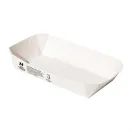 Notpla 8"x5" Rectangular Trays - White additional 1