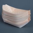 Fiesta Compostable Wooden Sushi Boats Medium 190mm additional 5