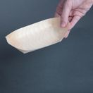 Fiesta Compostable Wooden Sushi Boats Medium 190mm additional 6