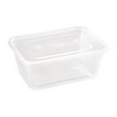 Fiesta Recyclable Plastic Microwavable Containers with Lid Large 1000ml additional 1