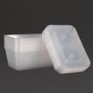 Fiesta Recyclable Plastic Microwavable Containers with Lid Large 1000ml additional 3