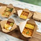 Colpac 10004 Two Compartment Recyclable Food Container Large 510/920ml additional 6