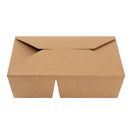 Colpac 10004 Two Compartment Recyclable Food Container Large 510/920ml additional 4