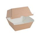 Fiesta Compostable Kraft Burger Boxes Large 112mm additional 4