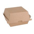 Fiesta Compostable Kraft Burger Boxes Small 105mm additional 1