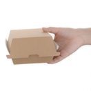 Fiesta Compostable Kraft Burger Boxes Small 105mm additional 3