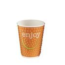 Huhtamaki Enjoy Double Wall Disposable Hot Cups 225ml / 8oz additional 4