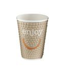 Huhtamaki Enjoy Double Wall Disposable Hot Cups 340ml / 12oz additional 5