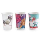 Vegware VDW-16 16oz Double Wall Brown Kraft Cup - Custom Print additional 2