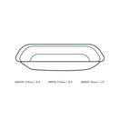 Vegware 8in Square Palm Plate - PL08SQ additional 3