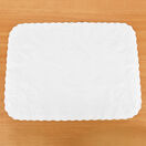 Embossed Tray Paper 13.75 x9.5" White ETP-14 additional 1