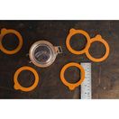 Kilner Spare Rubber Seals For Clip Top Jars - 125ml additional 3