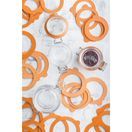 Kilner Spare Rubber Seals For Clip Top Jars - 500ml 1ltr 2ltr additional 3