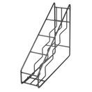 Olympia Syrup Bottle Stand Black Wire - 400x105x320mm additional 1