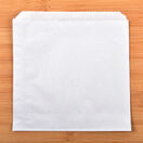 6" x 6" White Sulphite Paper Bags 15cm x 15cm additional 2