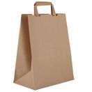 Vegware W10CARR Compostable Recycled Paper Carrier Bags Large additional 1