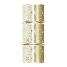 10" Gold Dazzling Star Christmas Crackers - Contents 1 C500-GDZ-1 additional 1