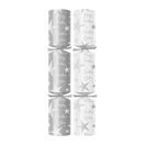 10" Silver Dazzling Star Christmas Crackers - Contents 1 C500-SDZ-1 additional 1