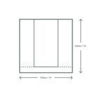 Vegware 10 X 10in Kraft Natureflex Window - VNWB10 additional 3