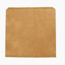 Vegware 12 X 12in Recycled Kraft Flat Bag - 201246S additional 1