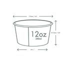 Vegware 12oz Soup Container, 115-Series - SC-G12 additional 3