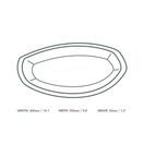 Vegware 14in Palm Platter  - PL14OV additional 3