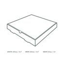 Vegware 16in Brown Kraft Pizza Box - BOX036 additional 3