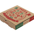 12"  Printed Corrugated Cardboard Pizza Boxes additional 2
