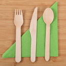 Wooden Dessert Spoon Compostable Disposable additional 2