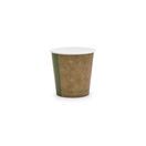 Vegware 4oz Brown Kraft Hot Cup, 62-Series - KV-4 additional 2