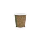 Vegware 4oz Brown Kraft Hot Cup, 62-Series - KV-4 additional 1