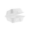 Vegware B005 5in Bagasse Burger Box additional 1