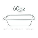 Vegware 60oz/1800ml Gourmet Base (Fits Lid 5) - V5-GB60 additional 2