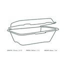 Vegware 7 X 5in Heavyweight Regular - HW-B001 additional 3