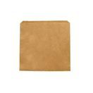 Vegware 7 X 7in Recycled Kraft Flat Bag - 201254S additional 1