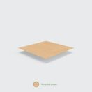 Vegware 8.5 X 8.5in Recycled Kraft Flat Bag - 201243S additional 4