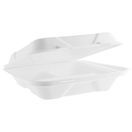 Vegware 9in 3-Comp Bagasse Lunchbox - VB09-3 additional 1