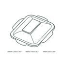 Vegware Size 4 Bagasse Gourmet Lid - V4-GLB additional 3