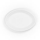 Vegware P020NW 10in / 250mm Nourish Moulded Fibre Oval Plate additional 1