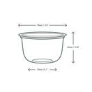 Vegware BEL-10 10oz PLA Bella Pot, 96-Series additional 3