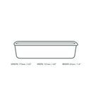 Vegware SKC-16 16oz/500ml Rectangular Kraft Food Container additional 3